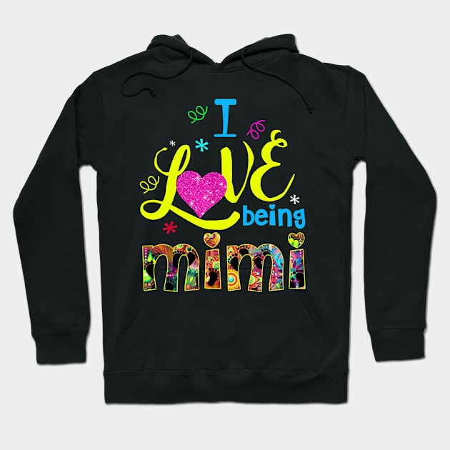 I love being Mimi T shirt Grandma Gift Mother_s Day Tee Hoodie by craiglimu